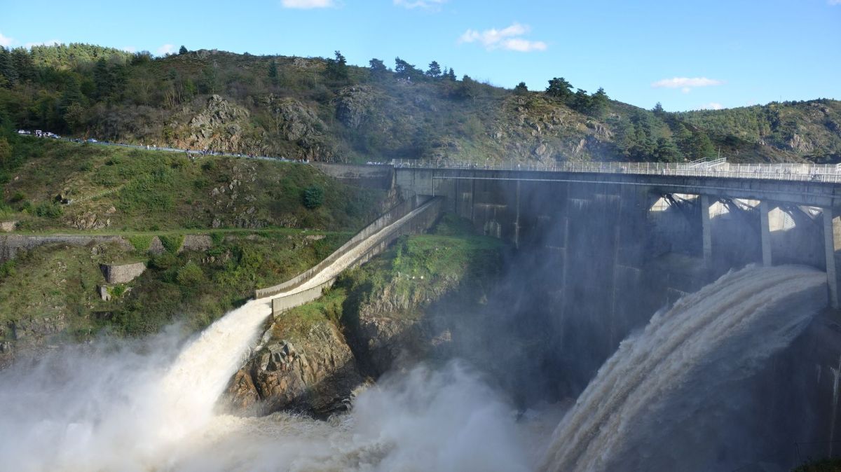 Barrage de Grangent.