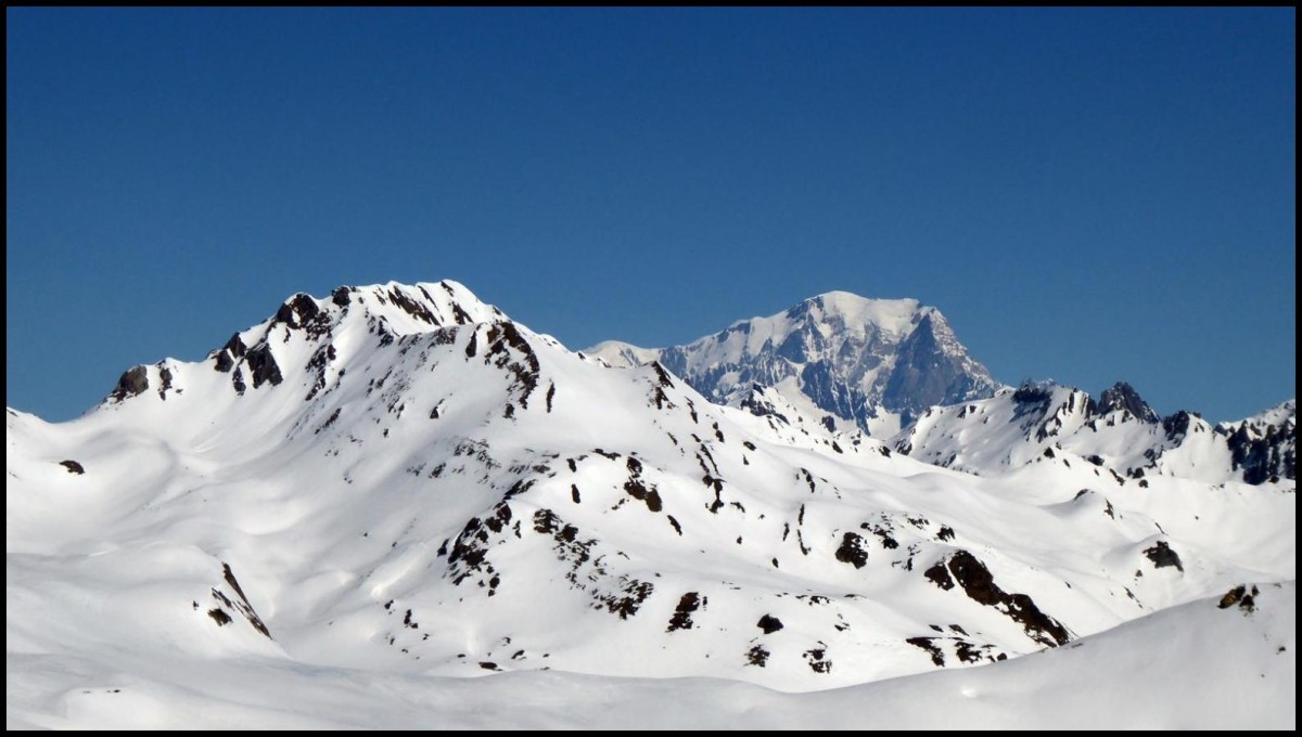 Crêt du Rey et Mont Blanc