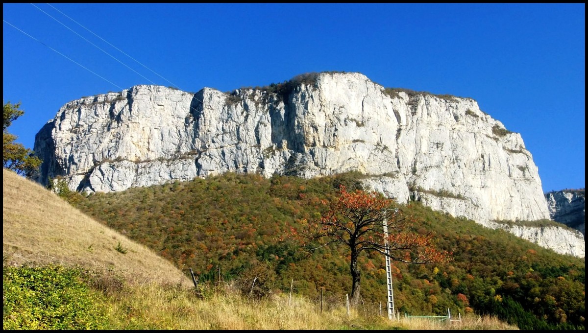 La Grande Cournouse vue du Col de Méselier, photo du 26/10/2017.