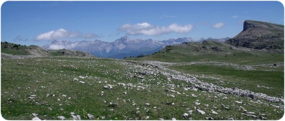 Sur les hauts plateaux, le Dévoluy se dévoile.