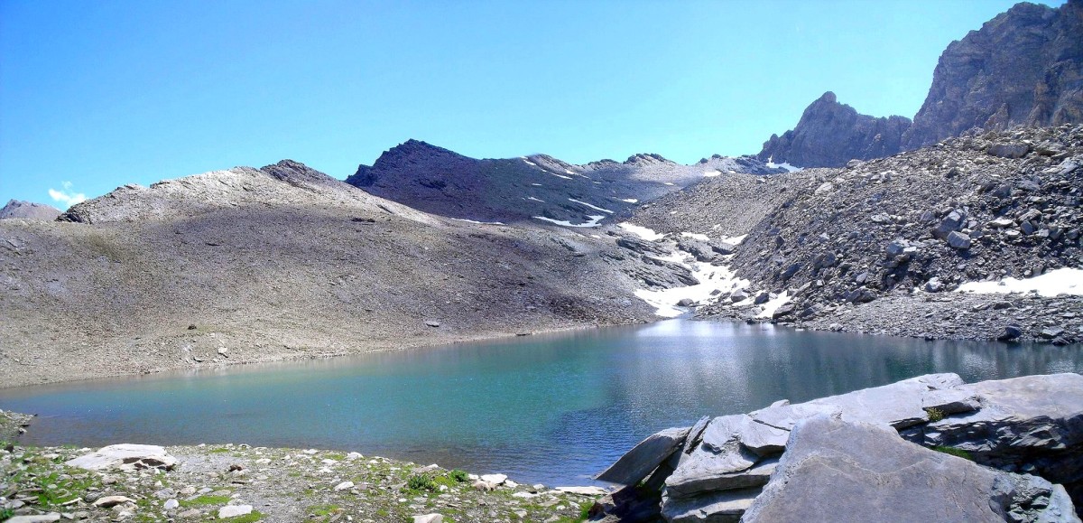 Le Lac d'Asti sous le Col d'Asti