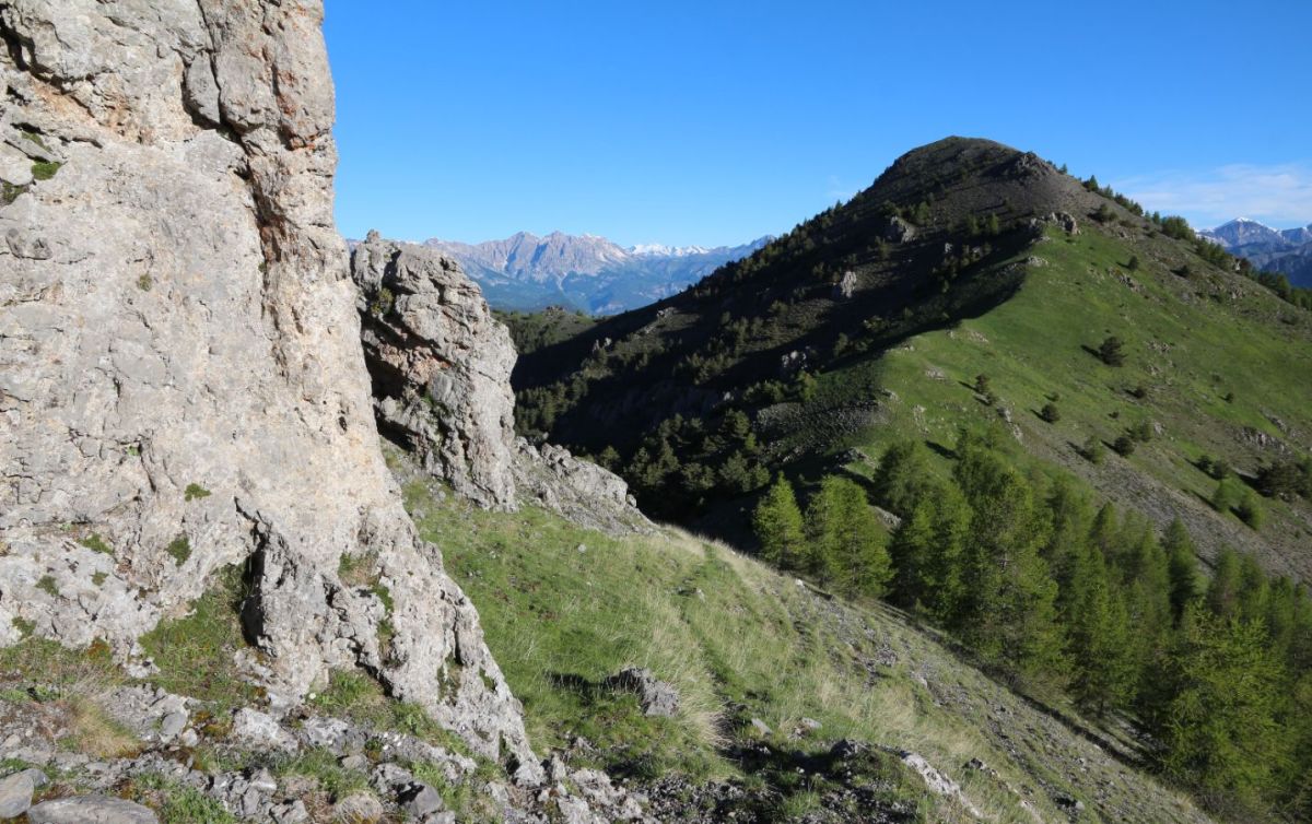 Entre la Cime du Pra et la Tête de Colombière...