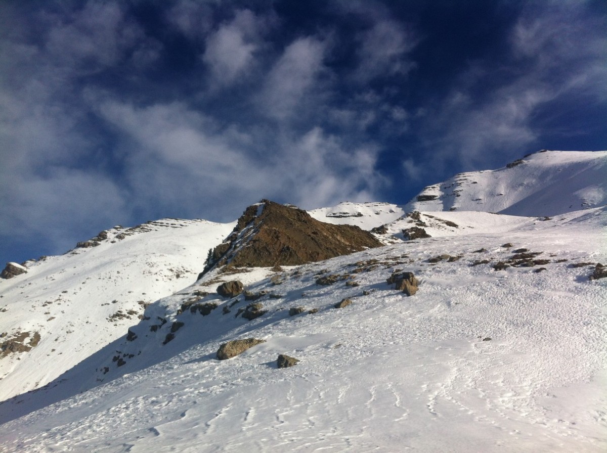 Face Sud de la Montagne du Crachet Point (2444m) à escalader