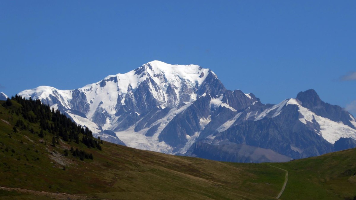 Mont Blanc, Aiguille des Glaciers et col de la Bathie