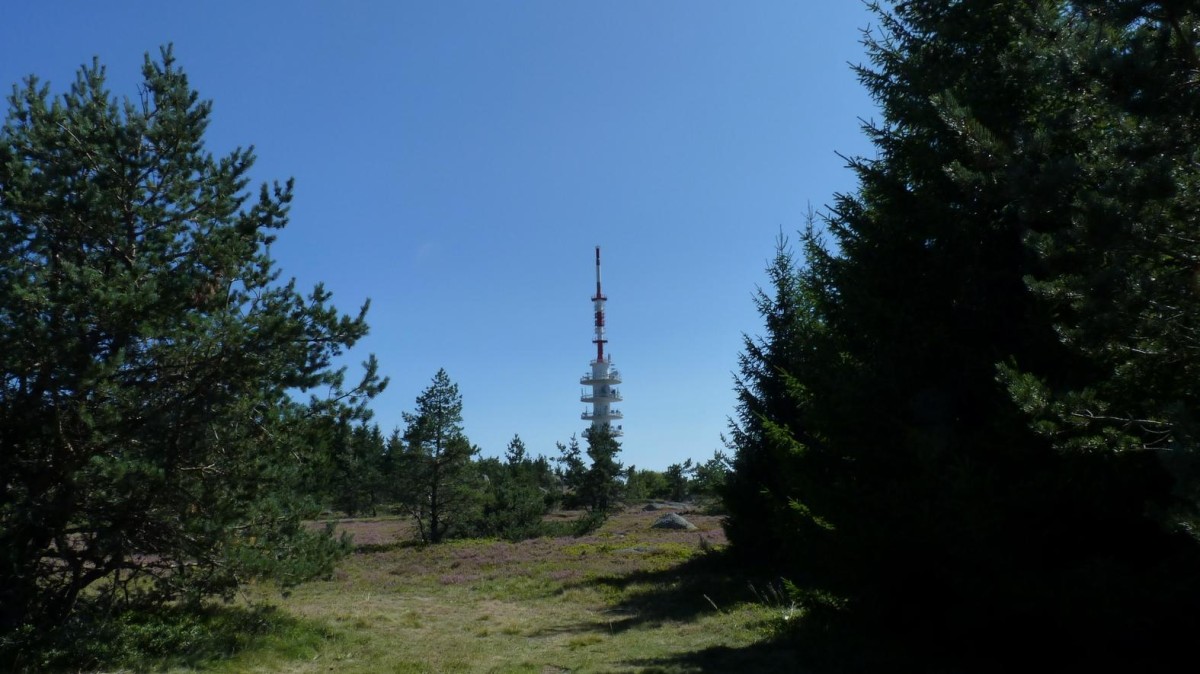 L'antenne sommitale du Truc de Fortunio