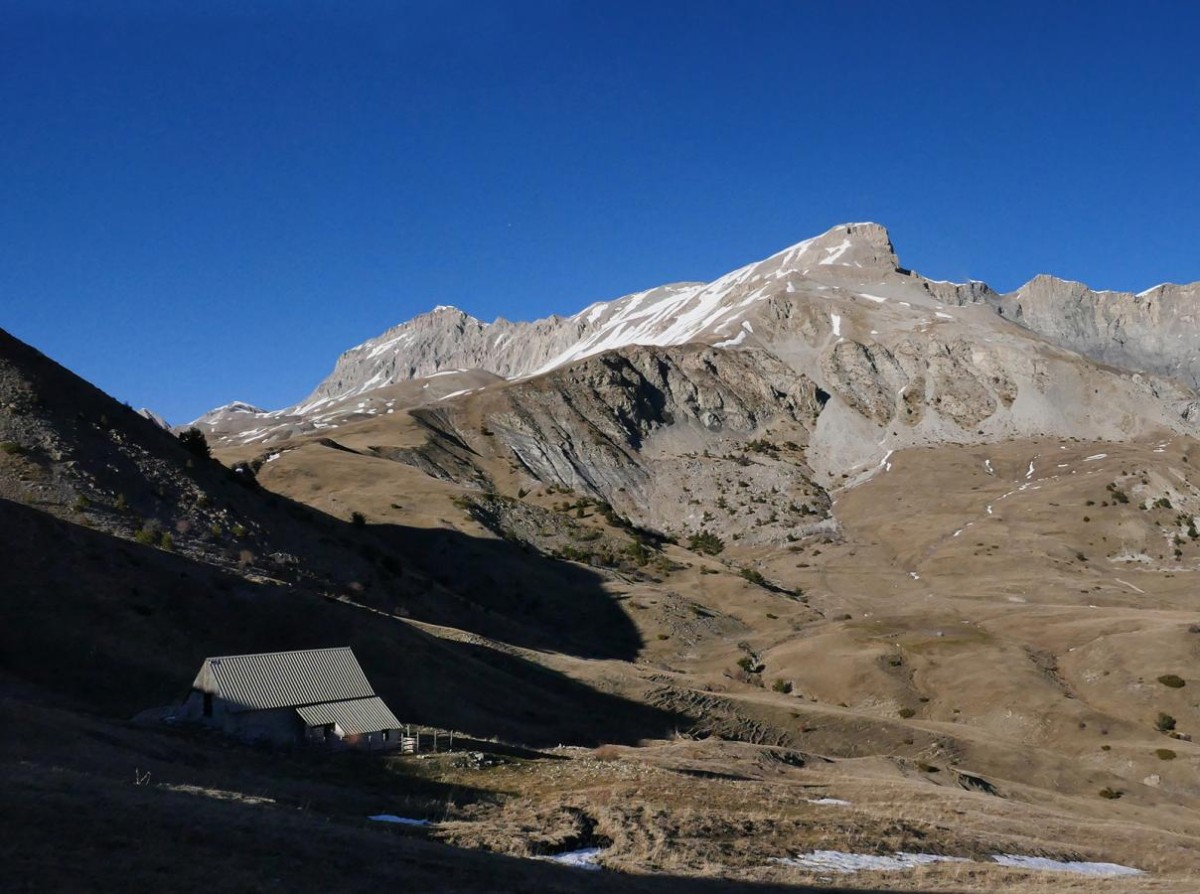 La Montagne des Têtes, vue de Val Pousane.