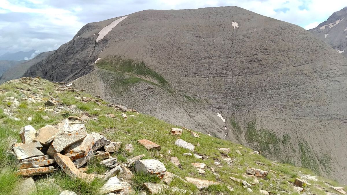 La Barre Noire vue de la Tête du Vallonnet