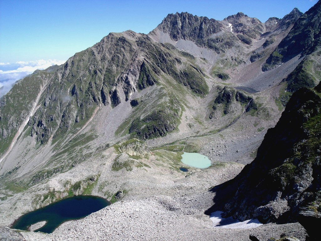Les Lacs de la Grande Valloire du Passage Odru.