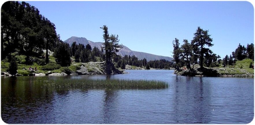 Lac Achard et Taillefer. Photo du 19/07/2008.