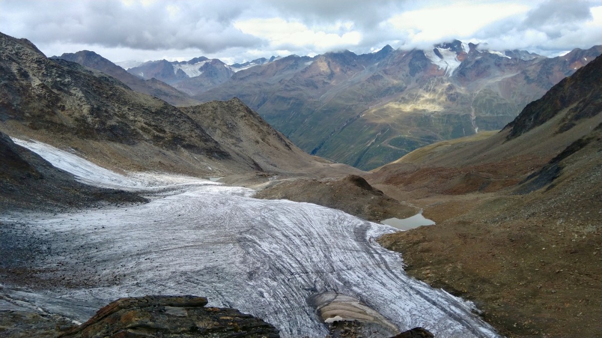 Ce qui reste du glacier Spiegelferner