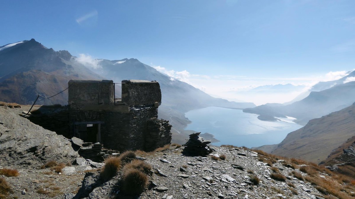 Fort de la Turra et lac du Mont Cenis