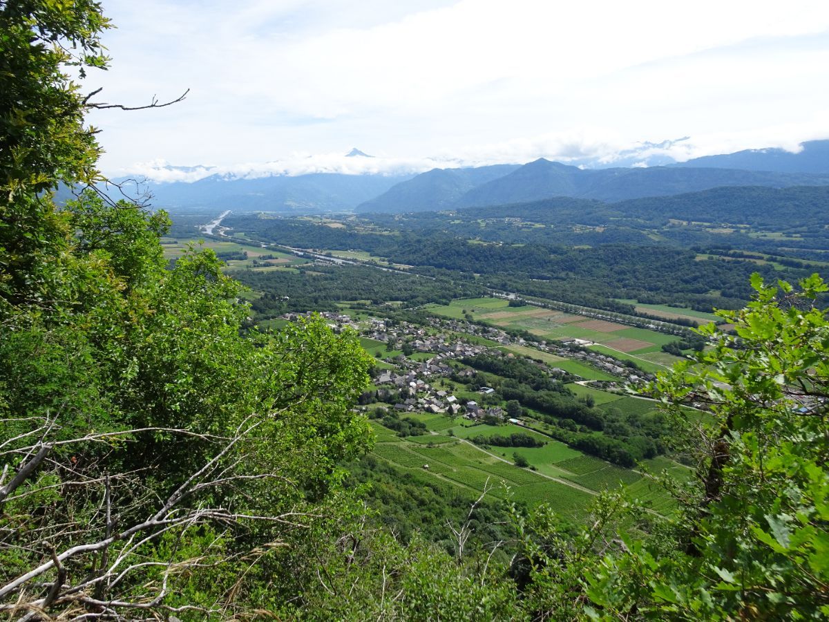 Au retour, la vallée de l'Isère