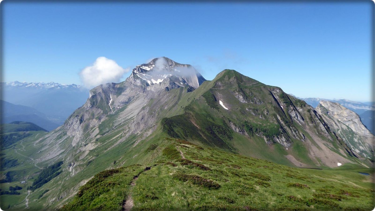 Mont Charvin et Tête de l'Aulp
