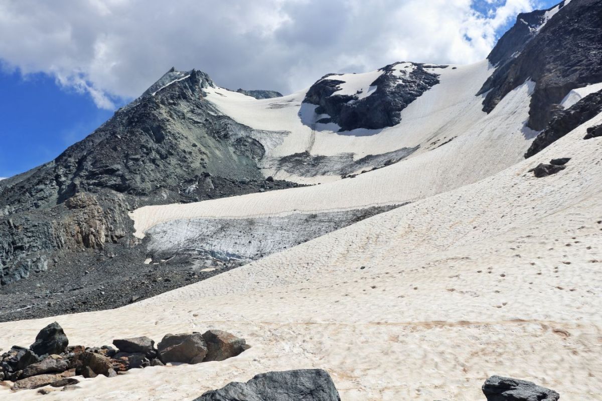 Le Glacier du Grand Col, voie d'ascension pour le Mont Pourri