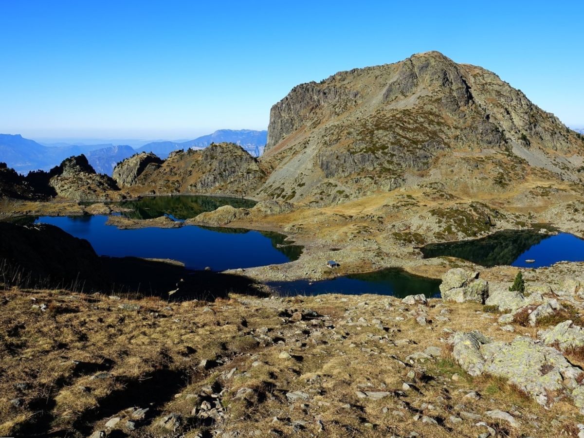 Les lacs Robert et le Grand Eulier.