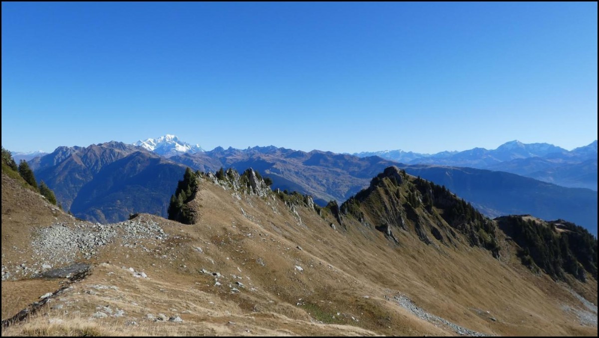 Mont Blanc et Pointe de Glais Rouge