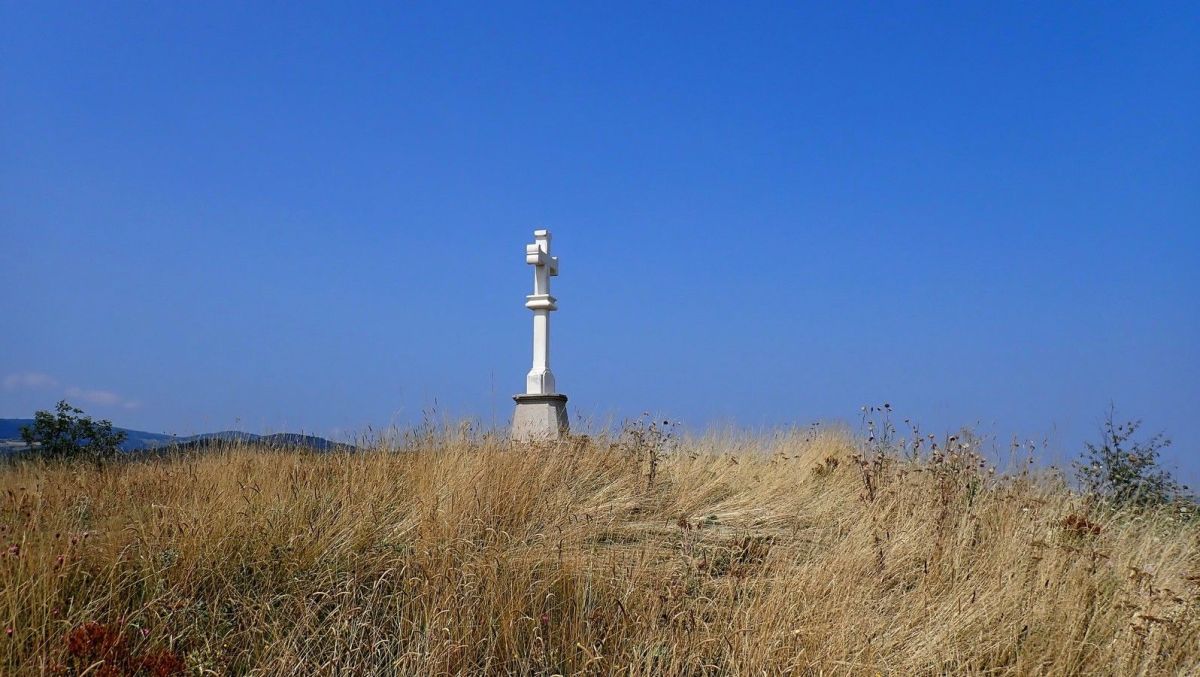 Sommet du pic de Bard, l'une des 104 buttes volcaniques du Forez