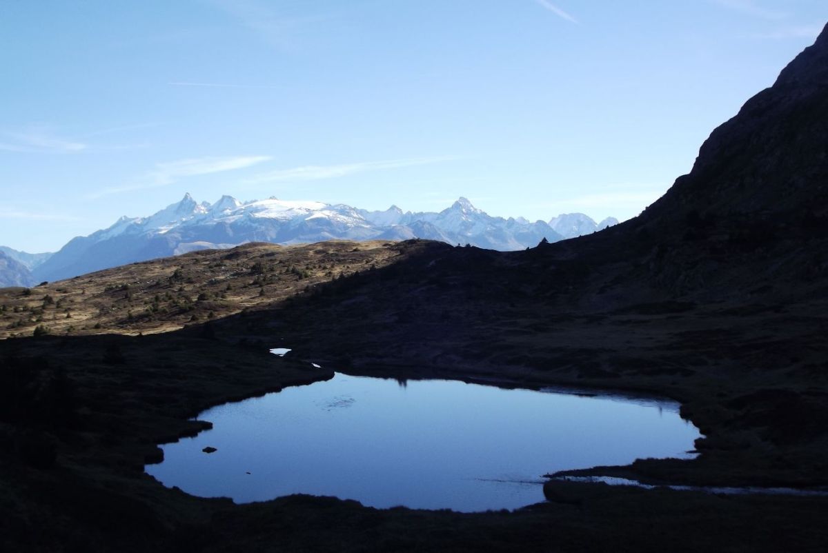 Un des lacs du plateau