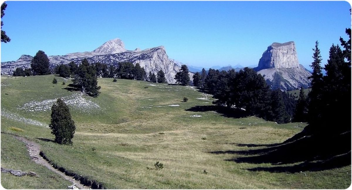 Grand Veymont, Rochers du Parquet et Mont Aiguille