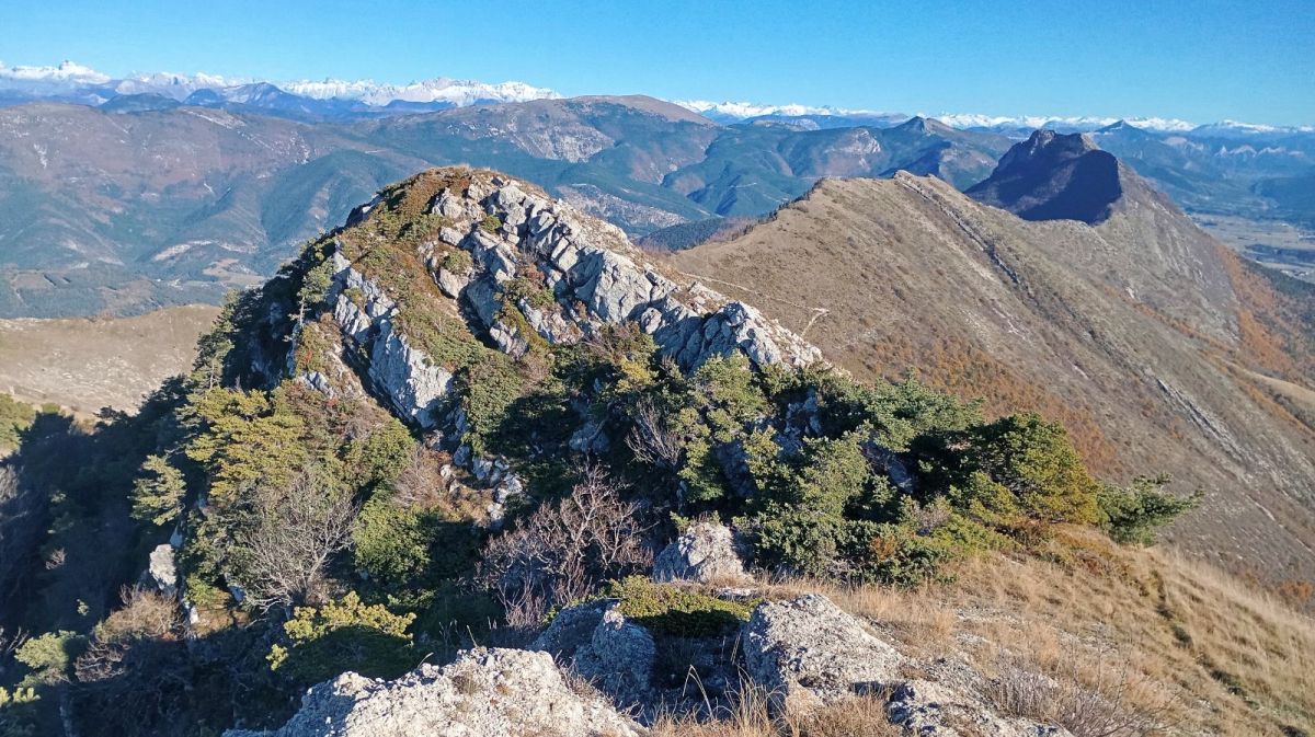 La montagne de Maraysse vue du Fourchat