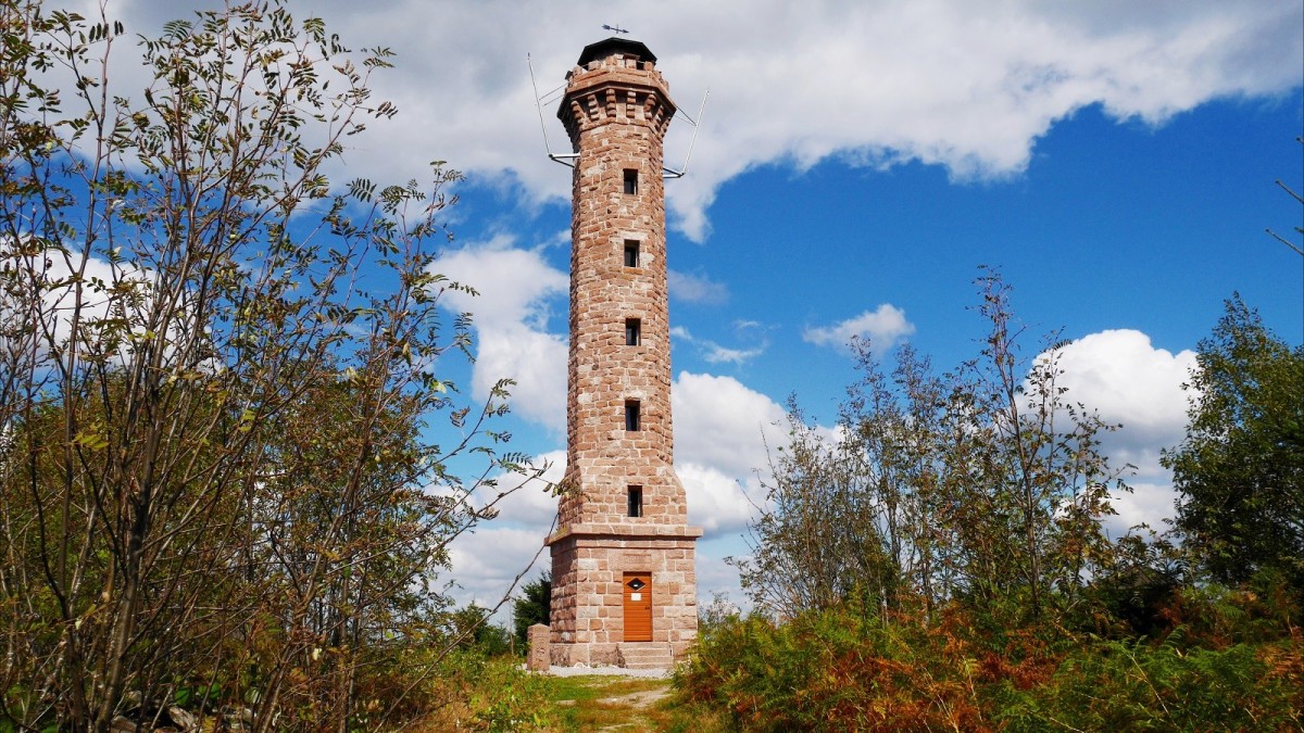 Moosturm, la tour panoramique au sommet du Mooskopf.