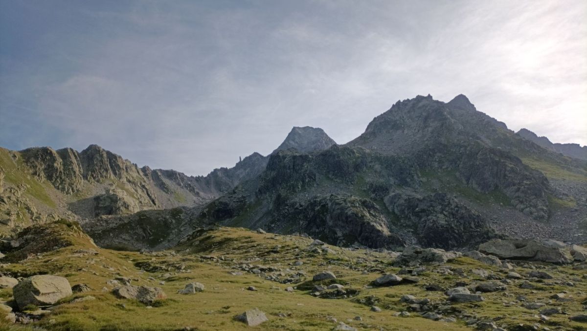 Le Grand Assaly depuis l'approche ! Il pointe fièrement son nez