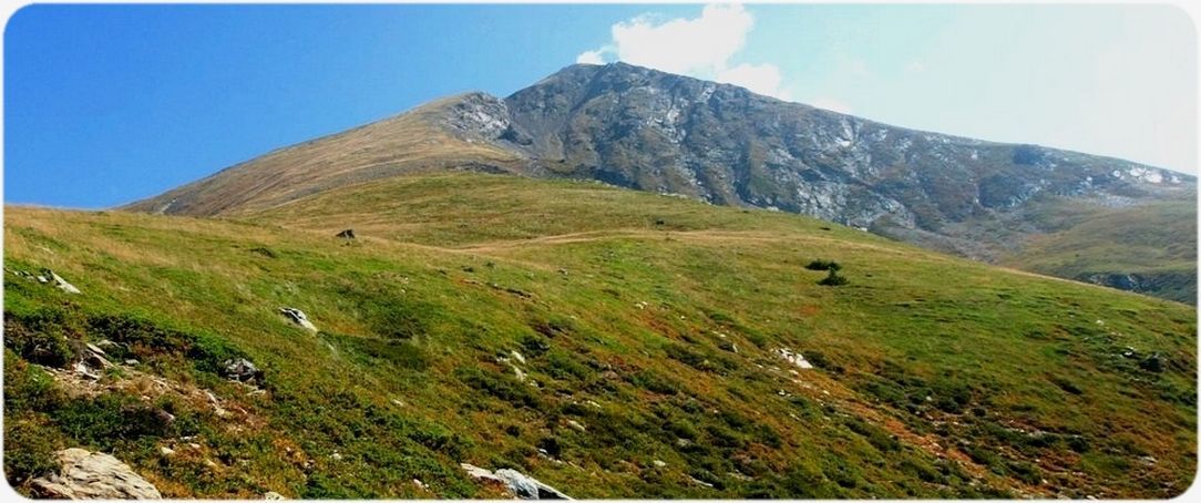 La Tête de la Grisonnière vue des Côtes du Geai.