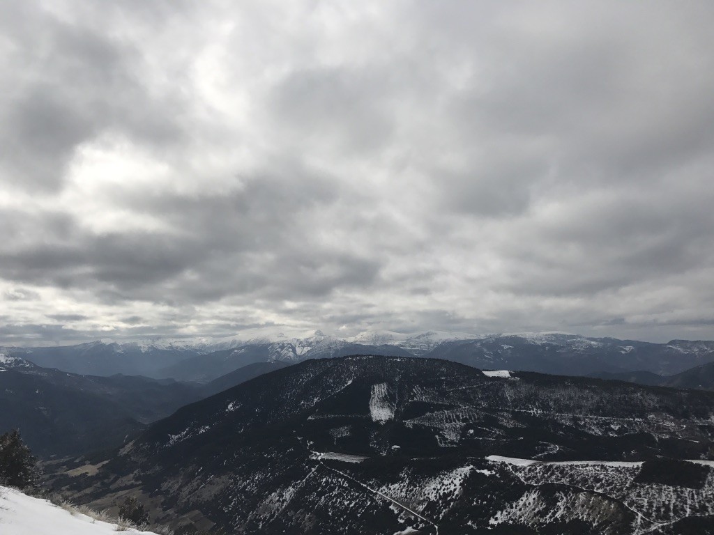 Panorama du sommet de la Reynière