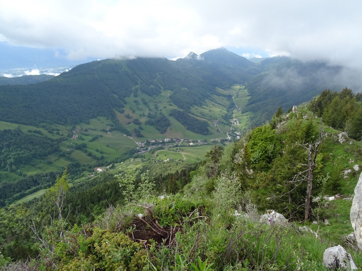 Vallée du Lindar vue des Rochers de la Bade