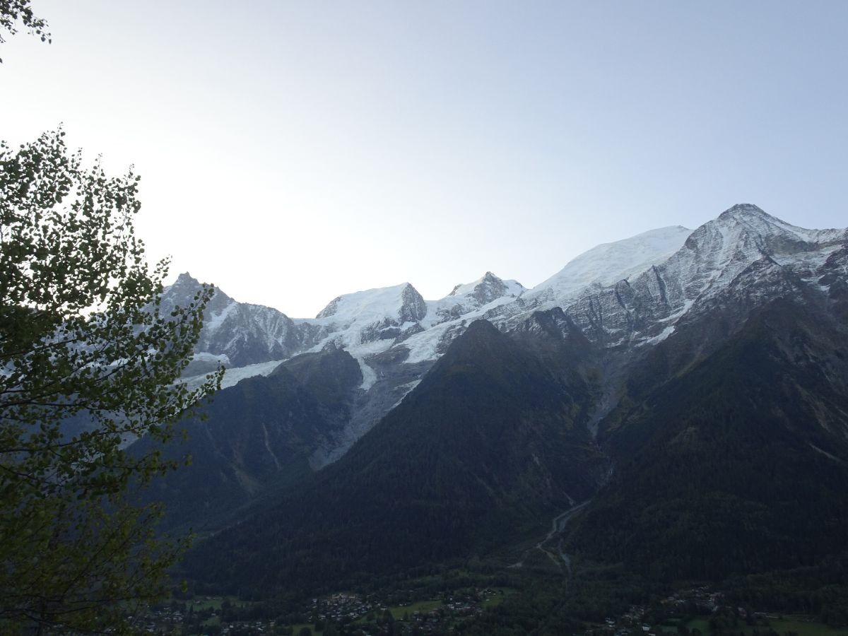Les glaciers du Mont Blanc