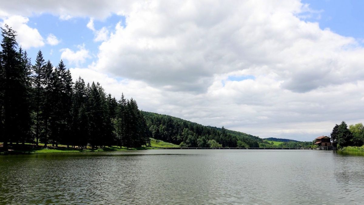 Lac de retenue de la Gimond