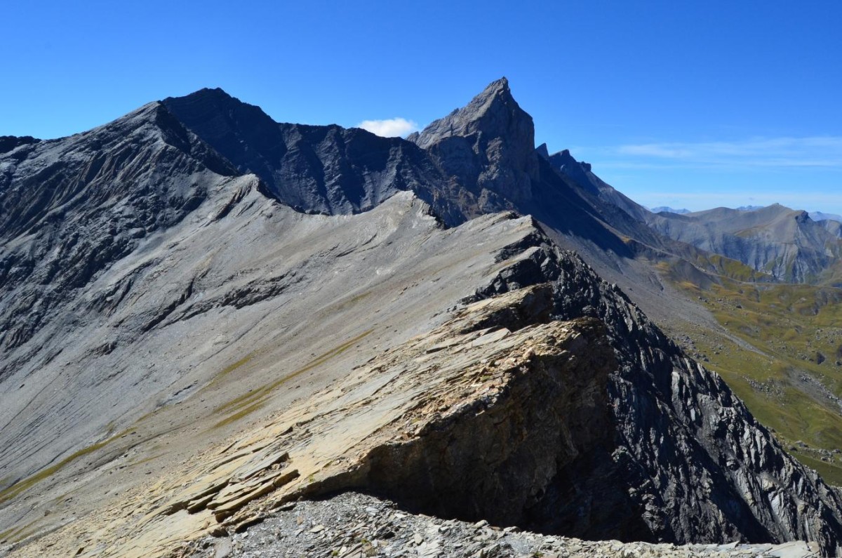 Une longue arête dans un secteur méconnu