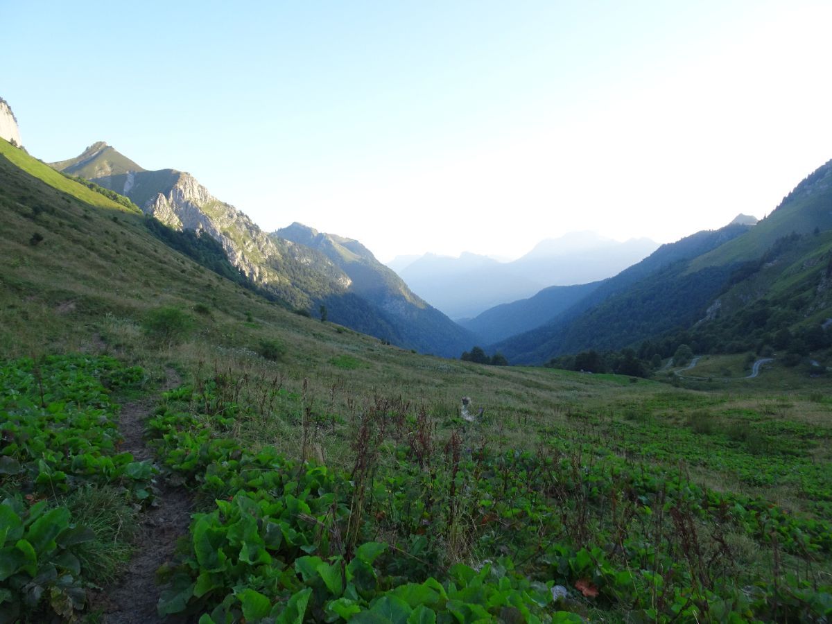 Col de Chérel : regard sur la Combe d'Ire