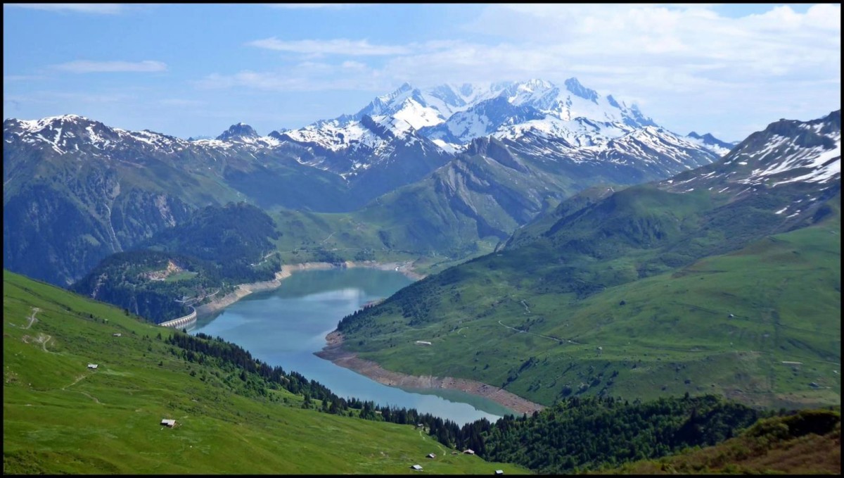Roselend et Mont Blanc