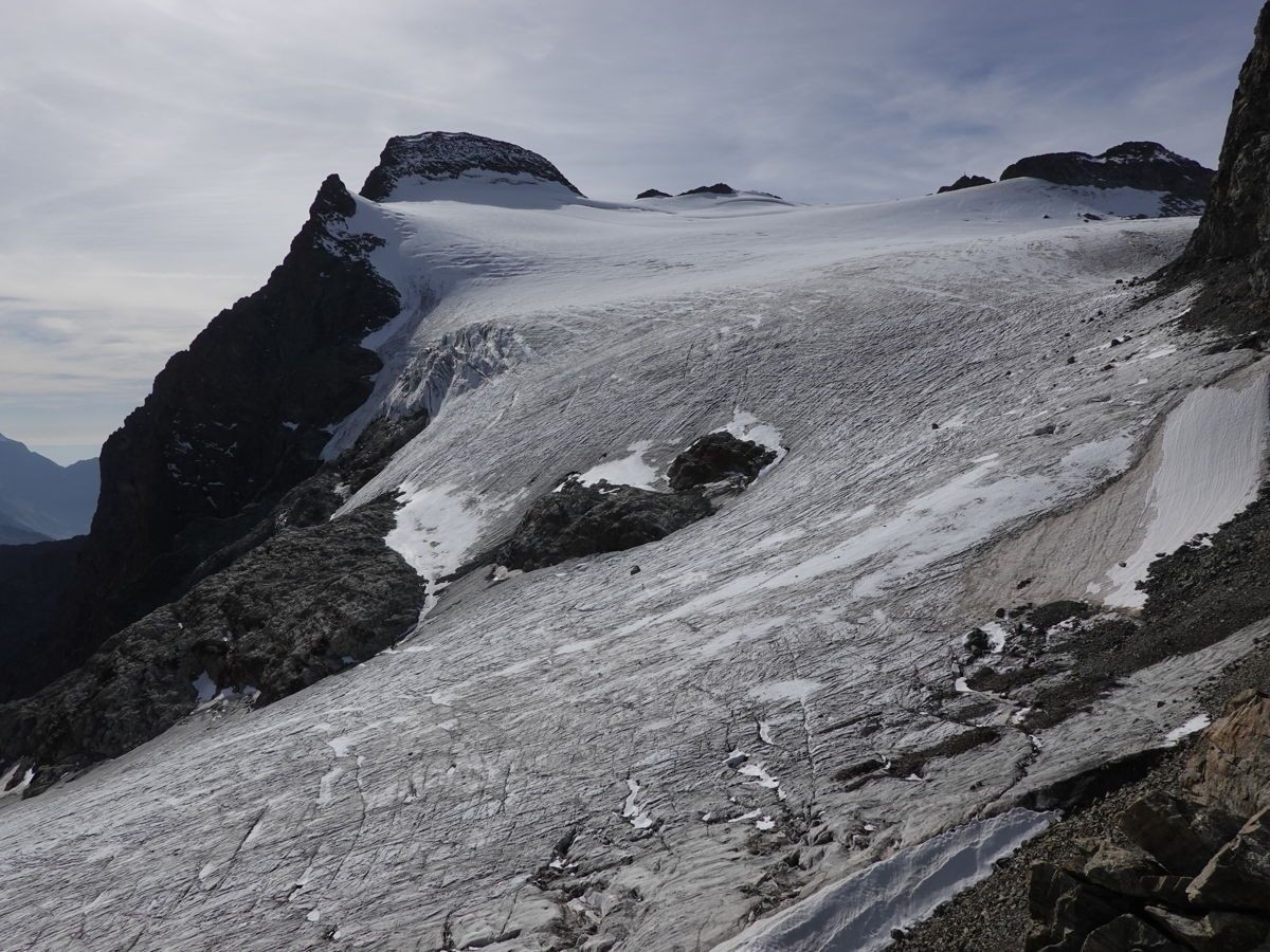 Le glacier des Rouies.