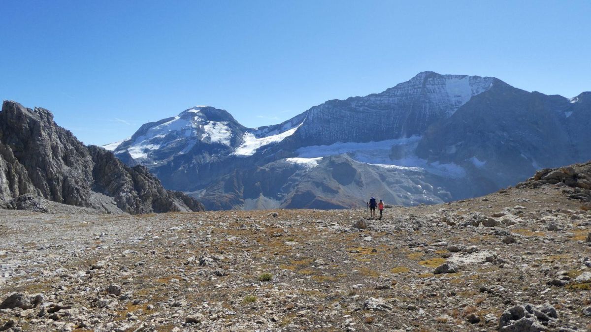 Une vue spectaculaire sur les grands sommets de Vanoise.