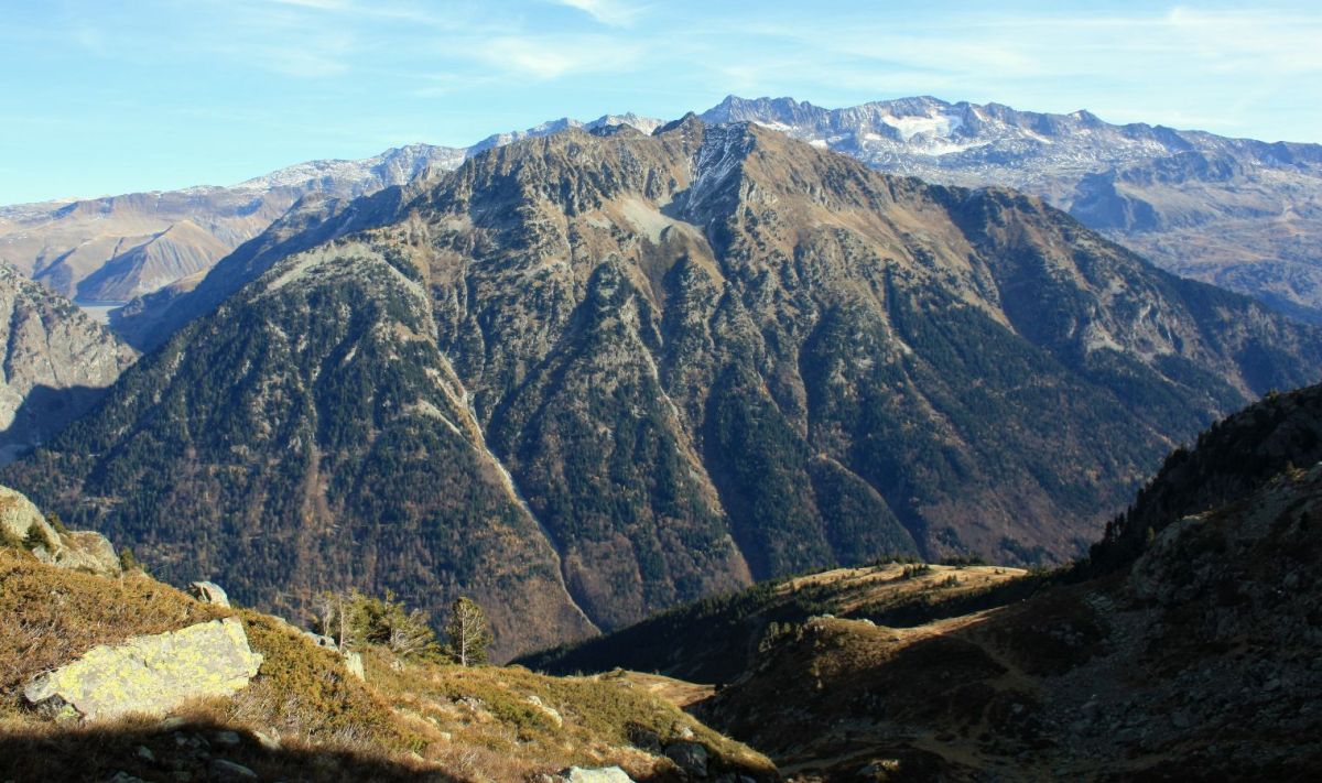 Vu de Belledonne, le versant ouest du Rissiou__Photo très aimablement prêtée par Guillaume Deschanel