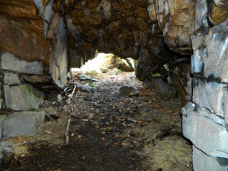 Dans la Grotte Sarrazine.