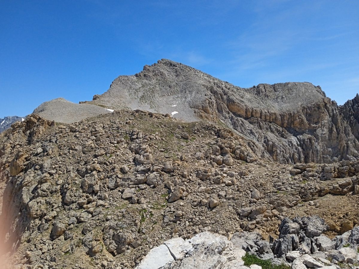 Le singulier versant Nord de la Vallaisonnay 