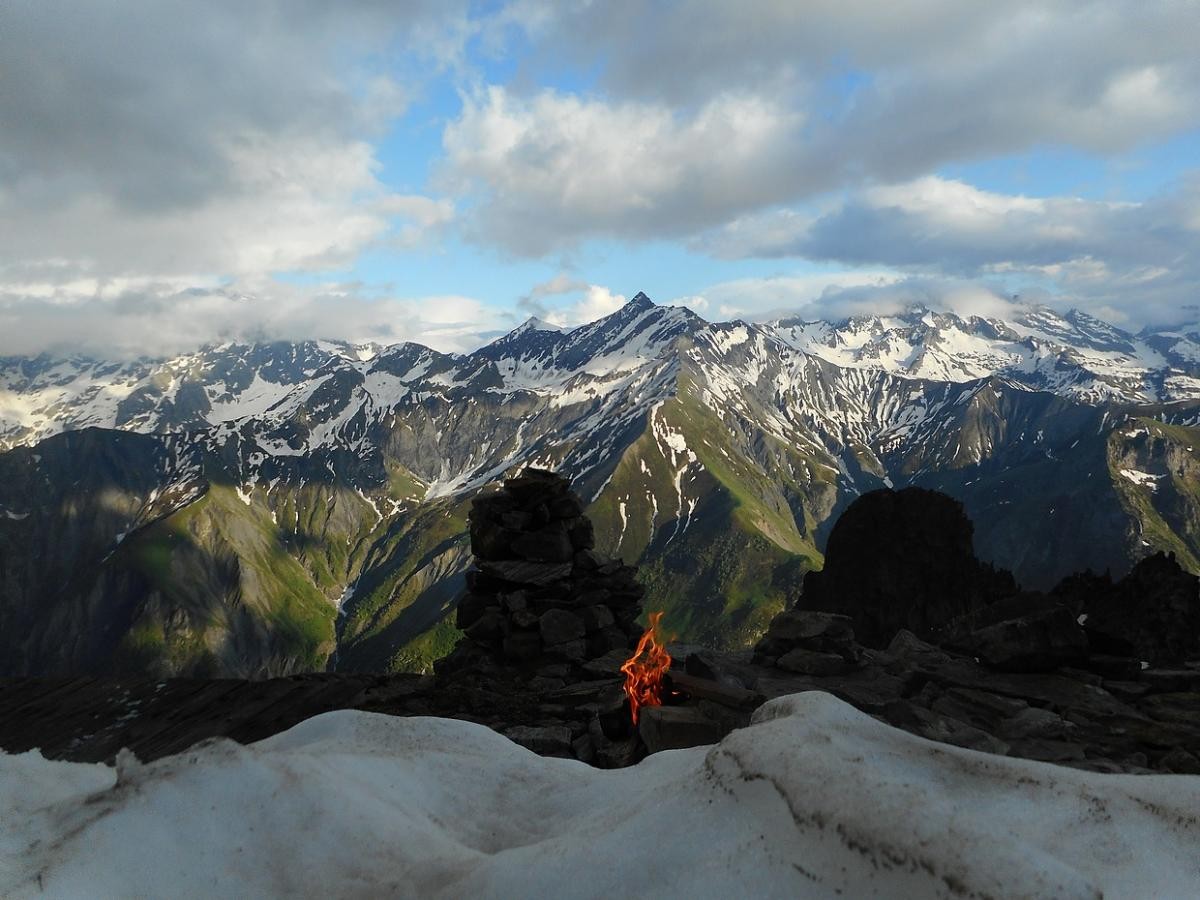 Un moment de contemplation, il faut réchauffer le corps et apaiser l'esprit.