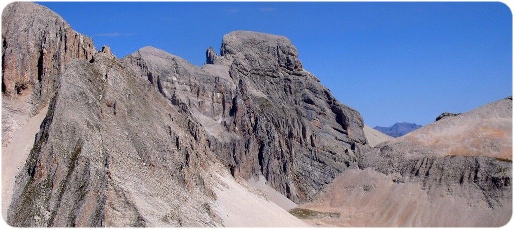 La Grande Tête de l'Obiou vue du Nid.