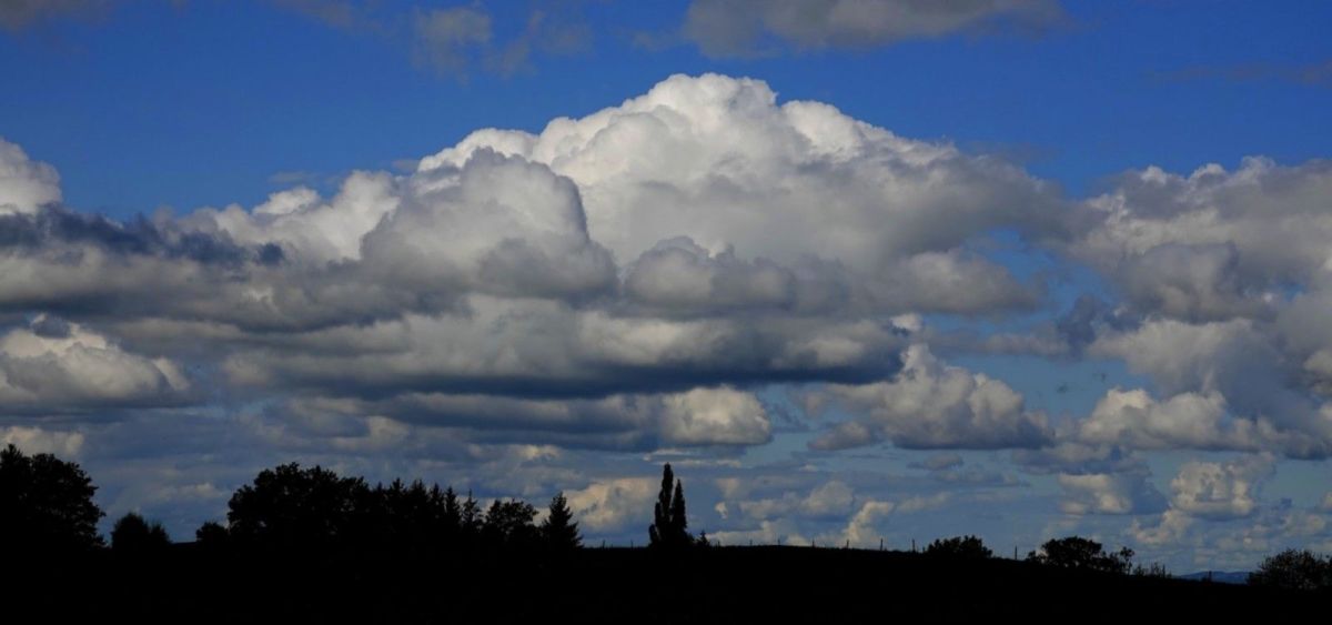 Quelques gros nuages pour cette balade