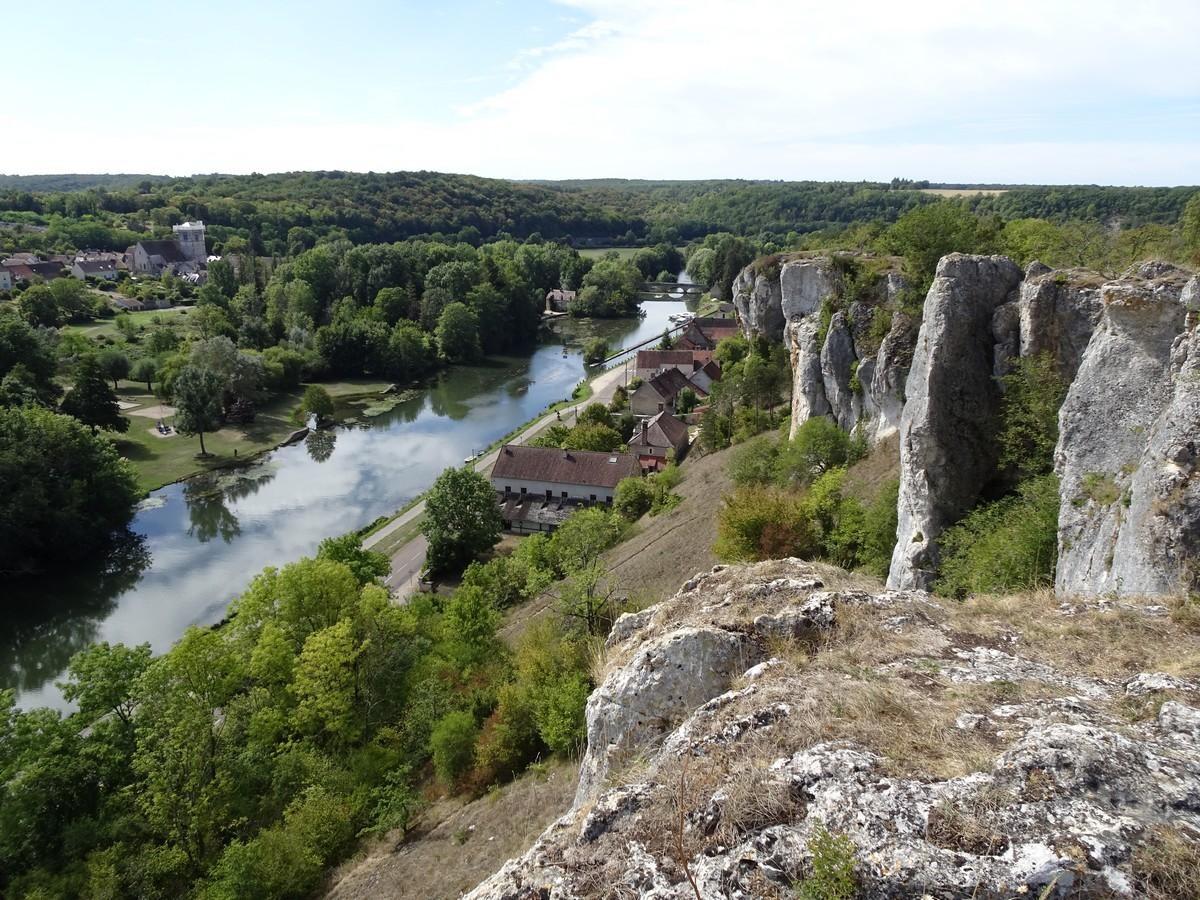 L'Yonne et les Rochers du Saussois