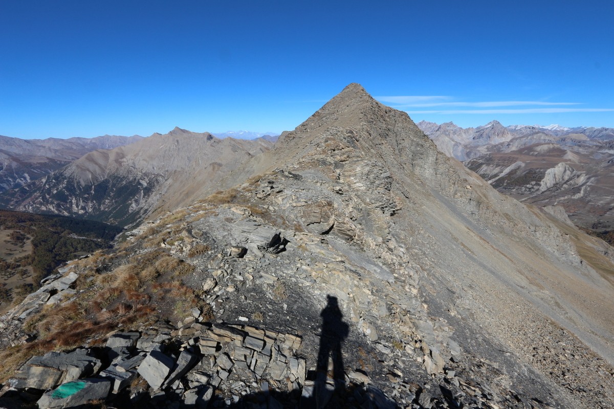 Le sommet de la crête de Parassac (2896m).