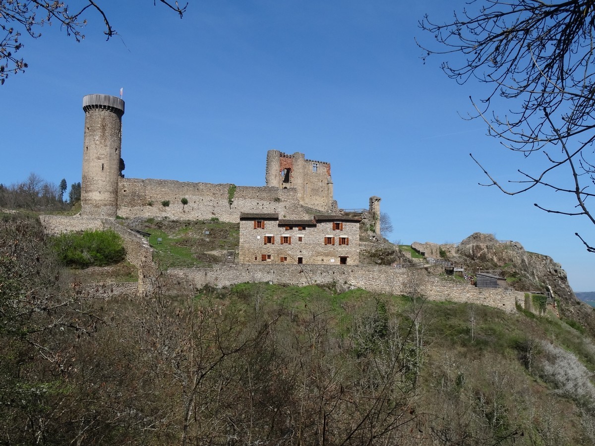 Le château de Rochebaron.