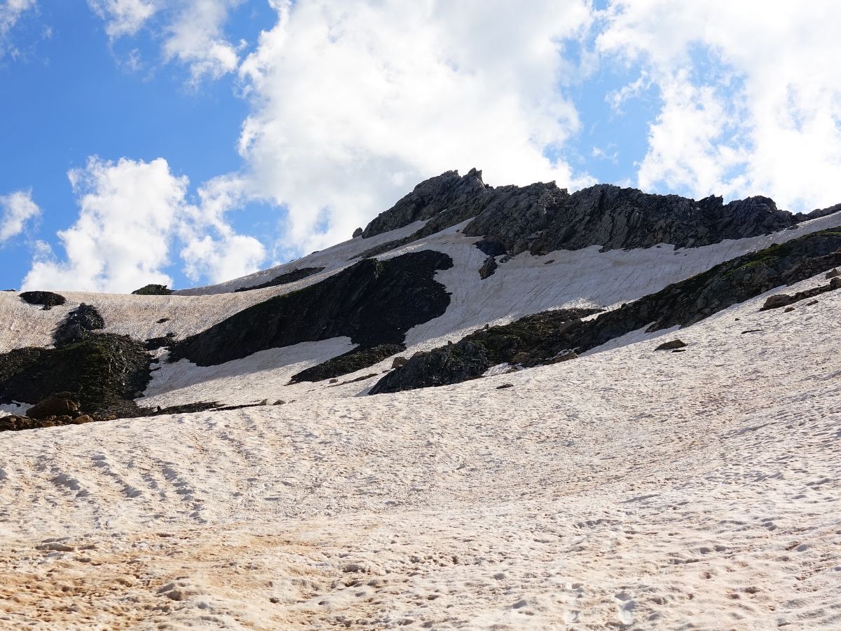 Le Mont Fourchon et son arête nord-est