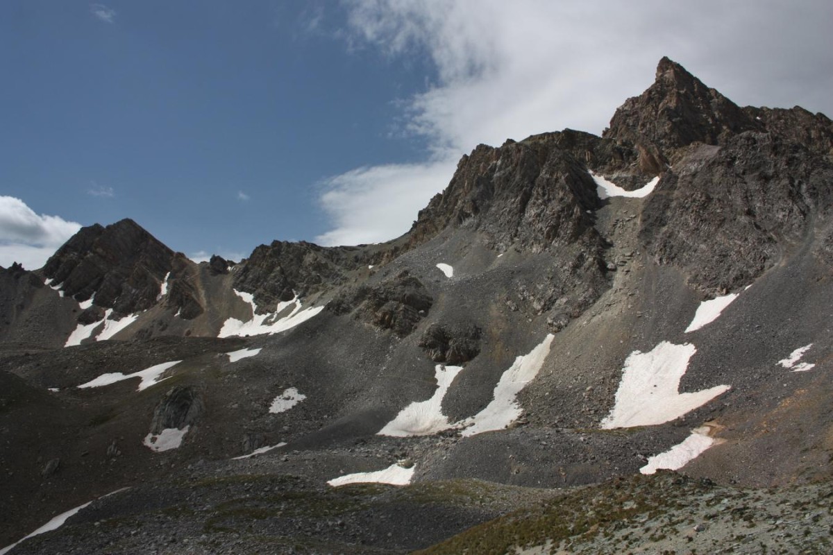 Monte Ciaslaras (à gauche) & Brec de l'Homme