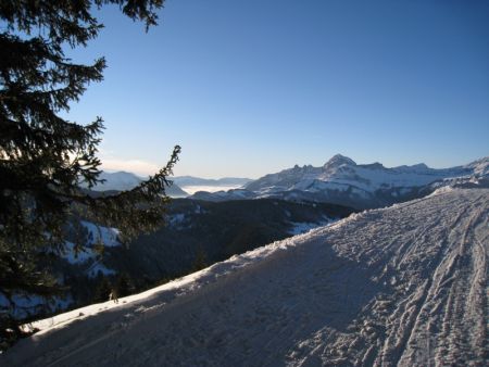 Vue quelques mètres avant le sommet