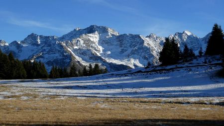 La vue superbe du refuge.