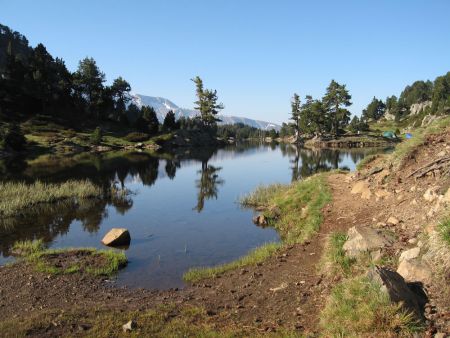 Le lac au petit matin